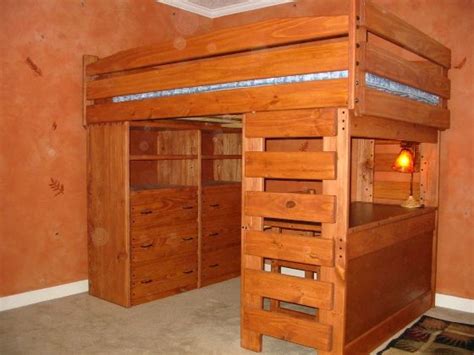 Loft Bed With Dresser And Desk - WoodWorking Projects & Plans