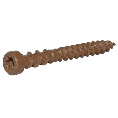 Deck Mate #8 1-5/8 in. Star Pan-Head Composite Deck Screws (1 lb.-Pack ...