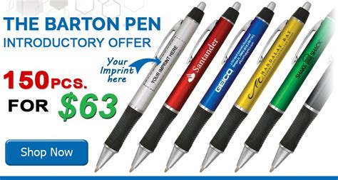 Custom Pens - Promotional Business Pens With Your Logo