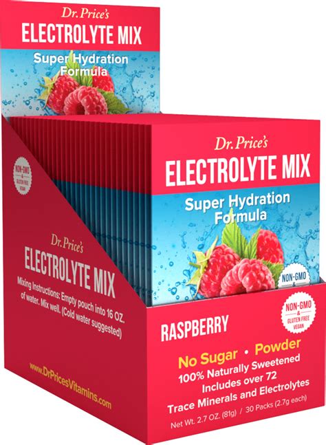 Buy Electrolytes Powder Packets - Electrolytes No Sugar - Hydration ...