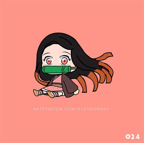 Nezuko Chibi Drawing