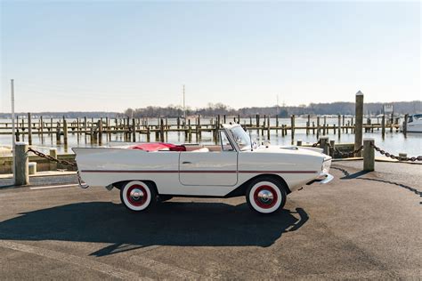 The Amphicar 770: A Vintage Car That's Also A Boat