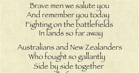 Anzac Poems