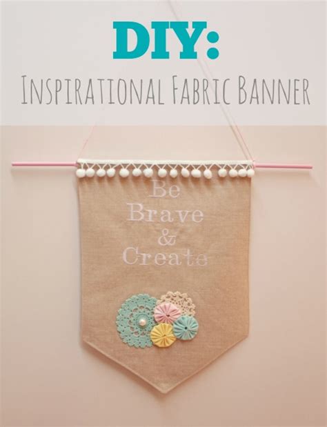 DIY: create an Inspirational Fabric Banner - Handmade KidsHandmade Kids