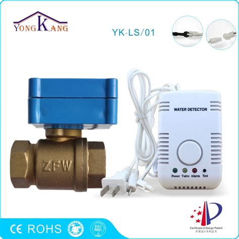 Yongkang Water Leak Detector with DN25 Motorized Valve Automatic Shut ...