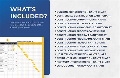 10+ Construction Gantt Chart Template Bundle in Excel - Download ...