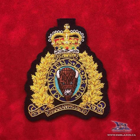 EE-324 - RCMP Coat of Arms Crest - Version 2 - | Miscellaneous and ...