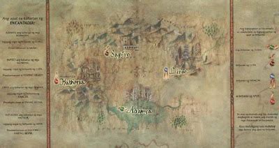 ENCANTADIA TREASURY: Map of Encantadia