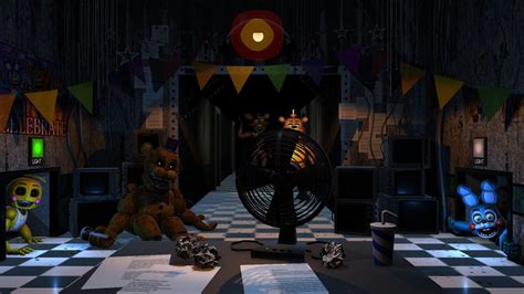 FNaF 2 Office Render by CreepCentral on DeviantArt