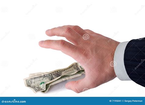 Business Hand Grabbing Money Stock Image - Image of human, fingers: 7195041