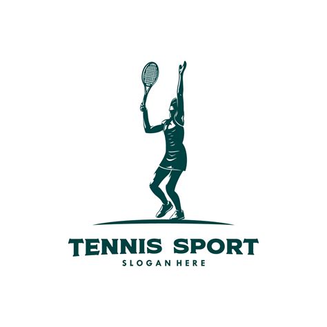 Tennis club logo design template 17227118 Vector Art at Vecteezy