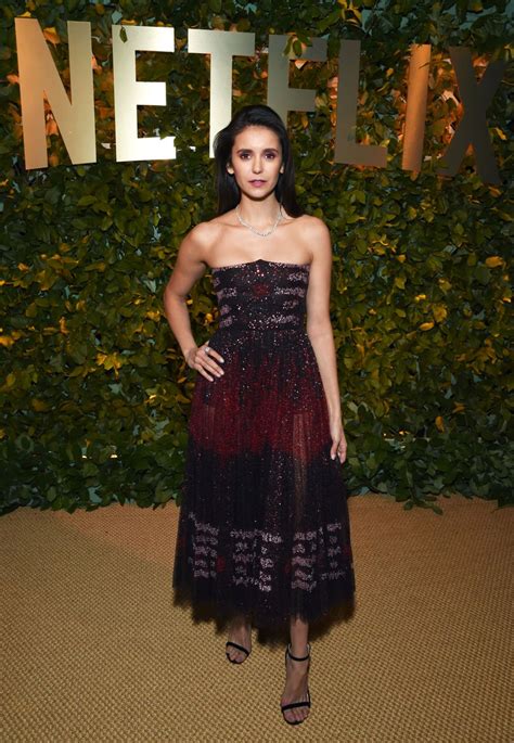 Nina Dobrev – Netflix 2020 Golden Globes After Party • CelebMafia