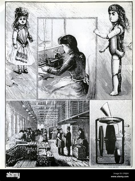 THOMAS EDISON (1847-1931) invented talking "phonographic" dolls. 1894 ...