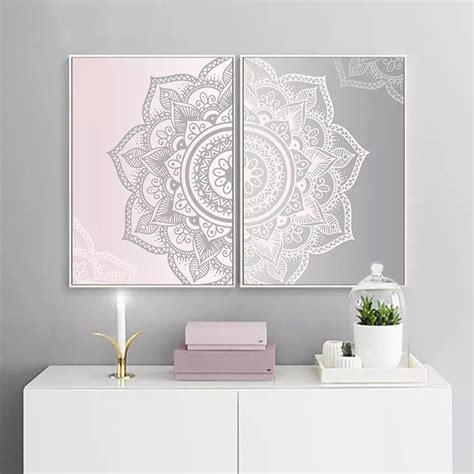 Mandala Wall Art Prints Zen Wall Art Mandala Wall Art | Etsy