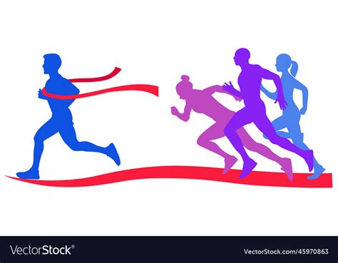 Marathon Royalty Free Vector Image - VectorStock