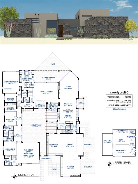 Huge Modern Mansion Floor Plans | Viewfloor.co