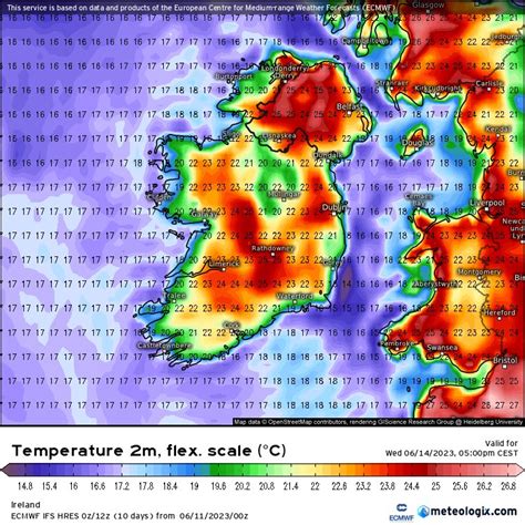 Carlow Weather on Twitter: "Temperatures will rise over the coming days ...