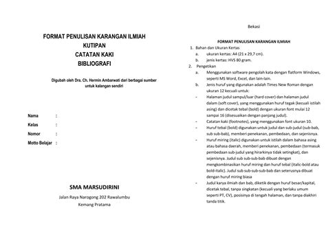 Format Penulisan Karangan Ilmiahdocx