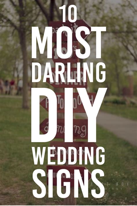 Outdoor wedding signs – Artofit