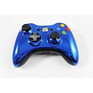 XBOX 360 Chrome Blue Controller