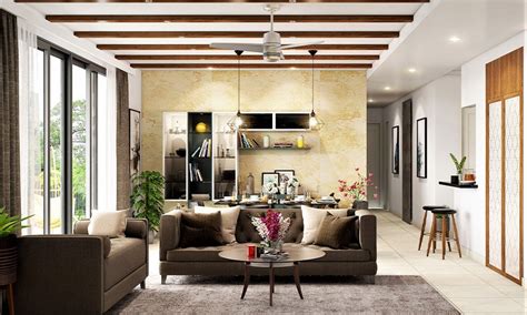 Wooden Modern False Ceiling Design For Living Room | www.resnooze.com