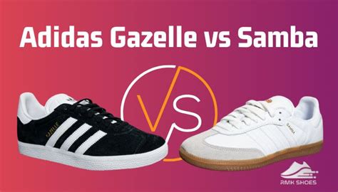 Adidas Gazelle vs Samba [Comparison to the Last Detail]