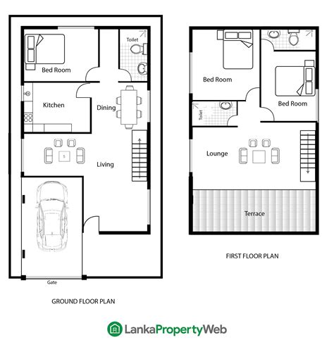 Small Modern House Designs And Floor Plans In Sri Lanka | Floor Roma