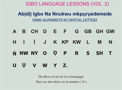 IGBO LANGUAGE LESSONS (VOL. 2)