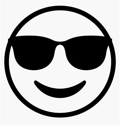 Smiley Face Black And White 24, Buy Clip Art - Black And White Emoji No ...