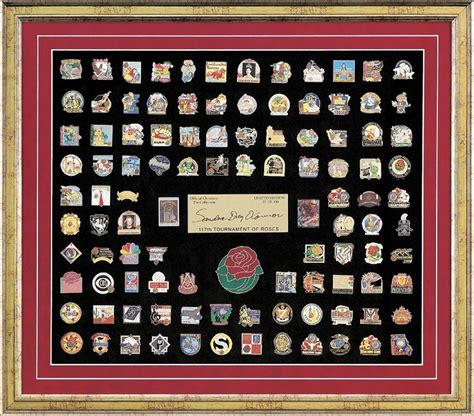 Pin collection displayed | Pin display ideas, Pin collection displays ...