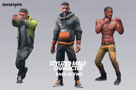 Stylized Modular Character (Male) | 3D Humanoids | Unity Asset Store