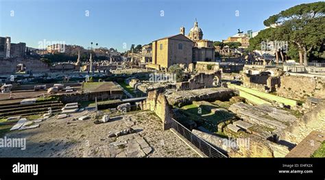 Ancient Rome Ruins Stock Photo - Alamy