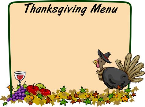 Thanksgiving Borders Clip Art Free - ClipArt Best