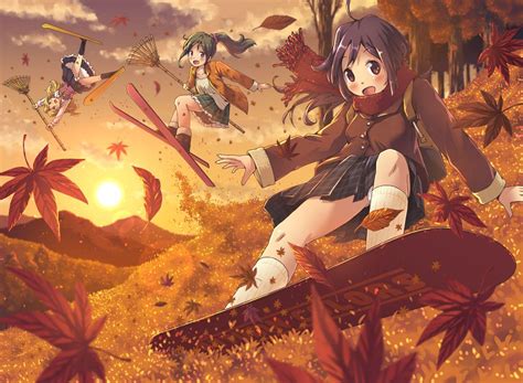 Autumn Anime Wallpapers - Top Free Autumn Anime Backgrounds ...