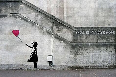 Banksy balloon Girl wall art is perfect decor for your home.Banksy is ...