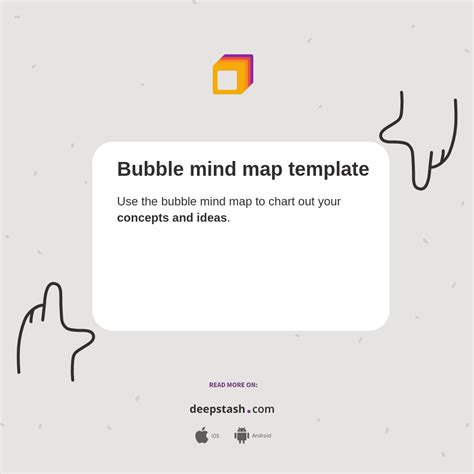 Bubble mind map template - Deepstash