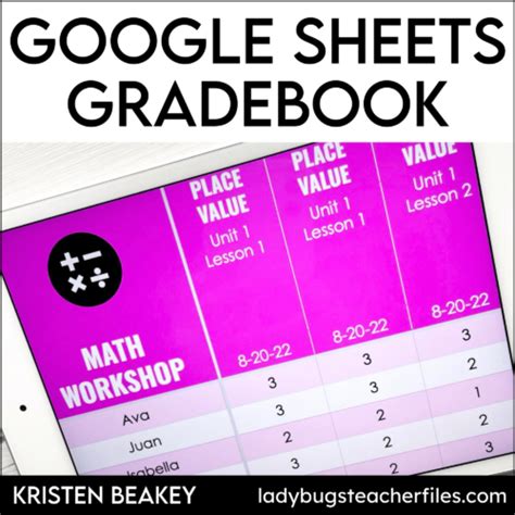 Google Sheets Gradebook