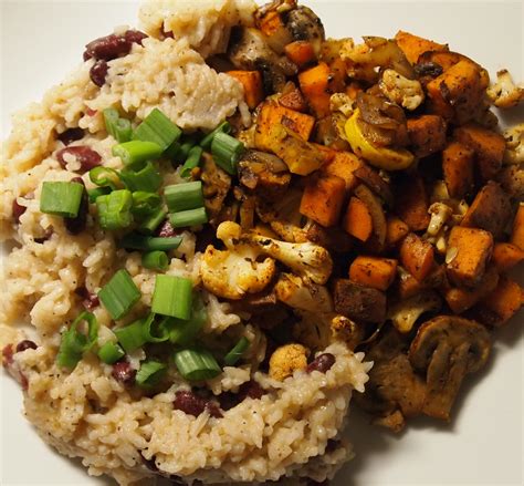 Roasted Vegetable Rice Bowl - Hearty at Home Easy Recipes