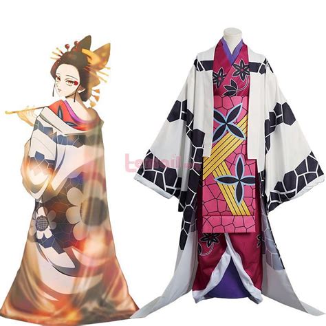 Demon Slayer Daki Kimono Cosplay Costume - Cosplay Shop