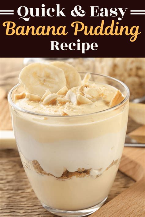 Quick and Easy Banana Pudding Recipe - Insanely Good