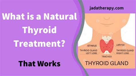 What is a Natural Thyroid Treatment? (That Works) | JADa Therapy