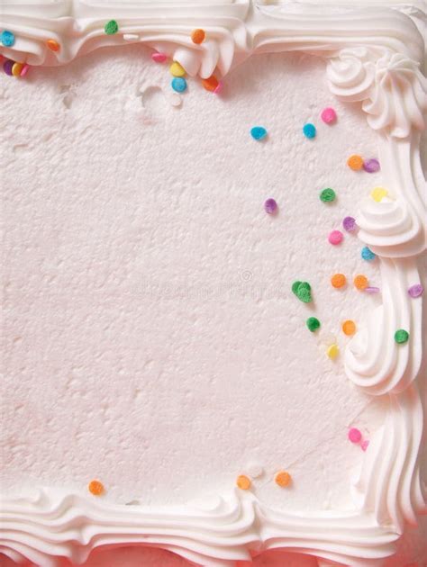 A Plain Birthday Cake stock photo. Image of events, empty - 107965214