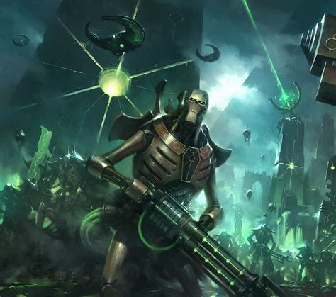 ArtStation - Warhammer 40k - Necrons, Jaime Martinez Warhammer 40k ...