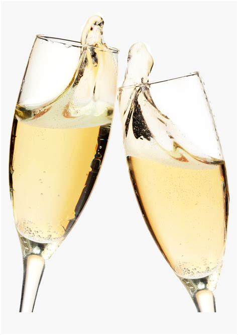 Champagne Glasses Png Transparent Photo - Transparent Gold Champagne ...