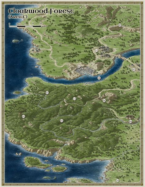 Dnd 5e Sword Coast Interactive Map