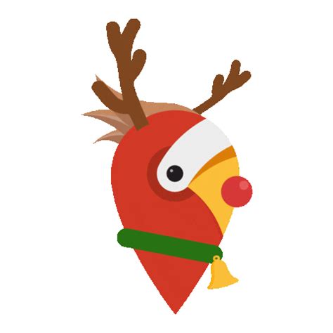 Christmas Reindeer Sticker by HolidayPirates for iOS & Android | GIPHY