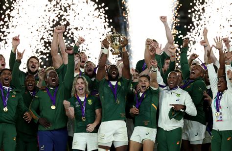 World Champion Springboks: Arrival schedule and South African tour