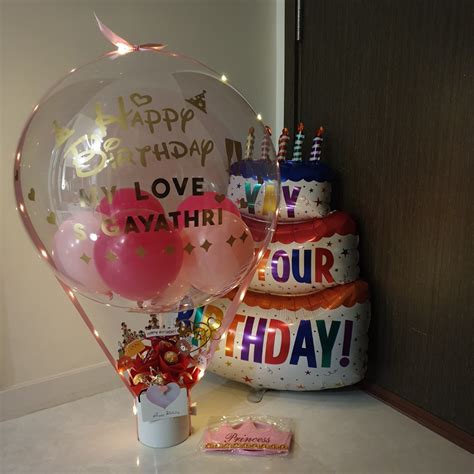 Birthday balloon / Birthday surprise, Hobbies & Toys, Stationery ...