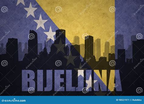 Bijeljina Bosnia And Herzegovina City Map In Black And White Color In ...