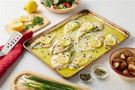 Baked Mediterranean Sole - Pacific Seafood